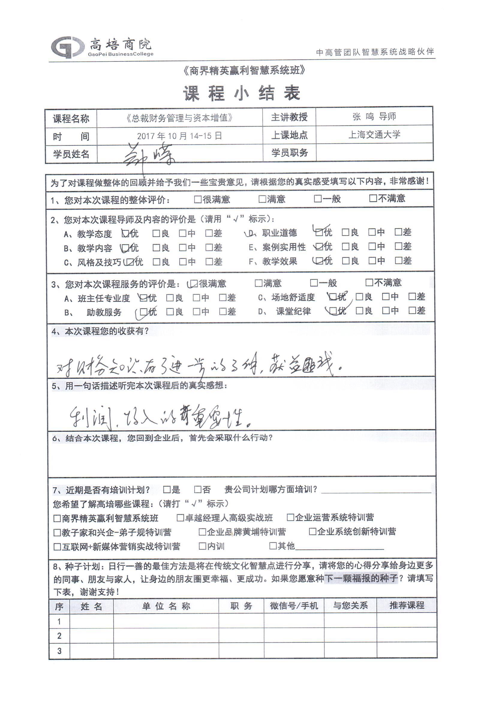 總裁財務管理與資本增值22