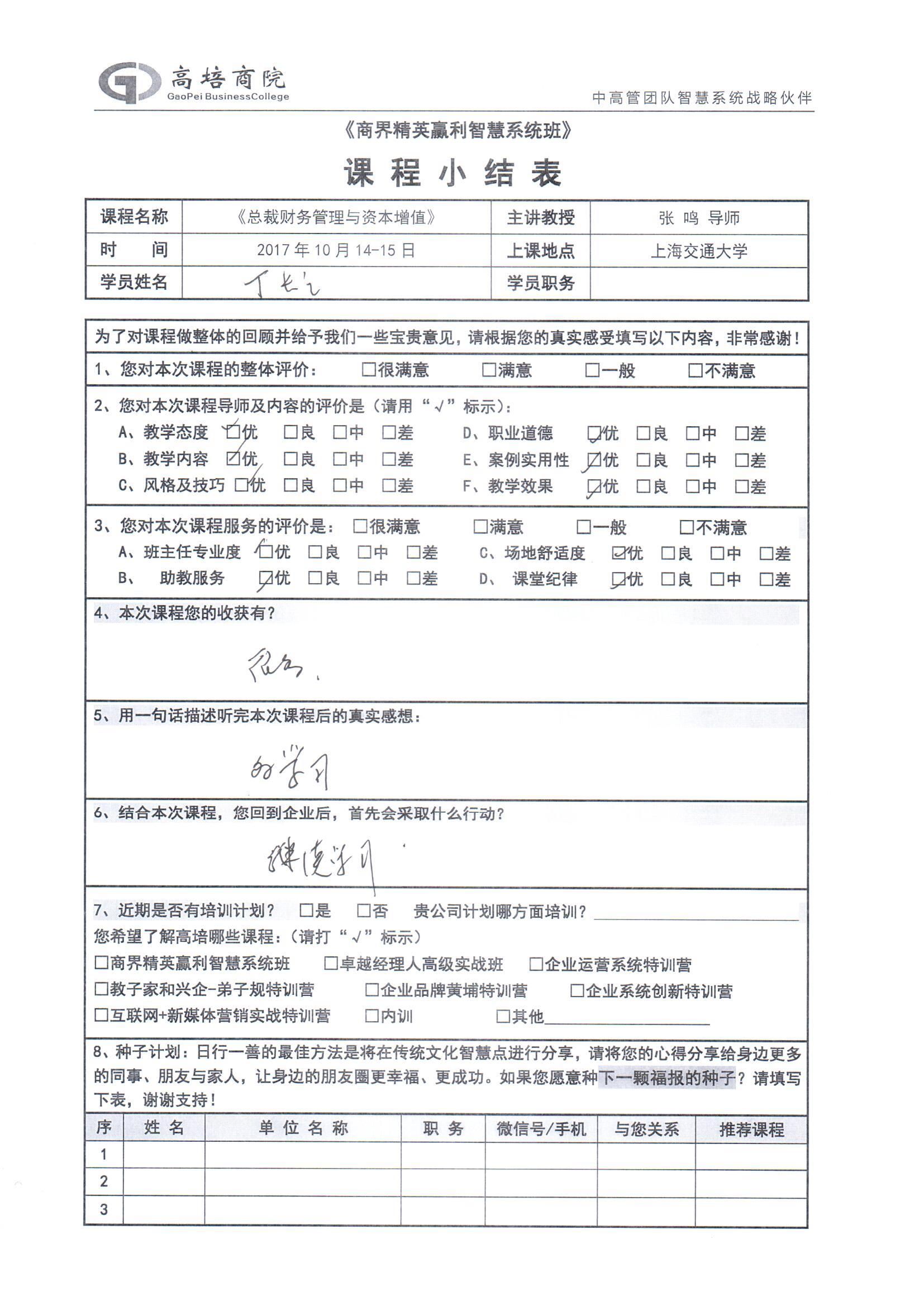 總裁財務管理與資本增值30