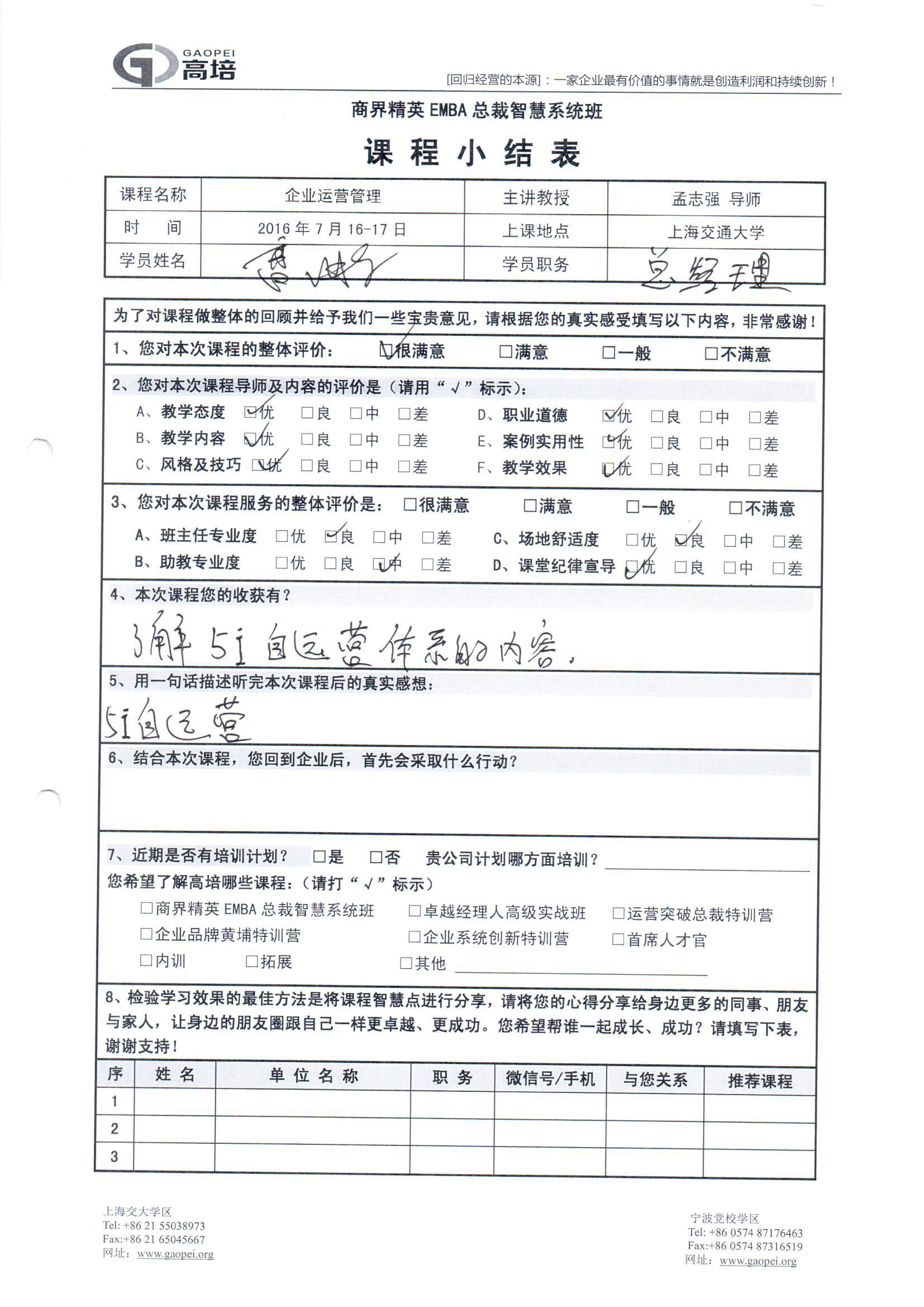 企業運營管理15