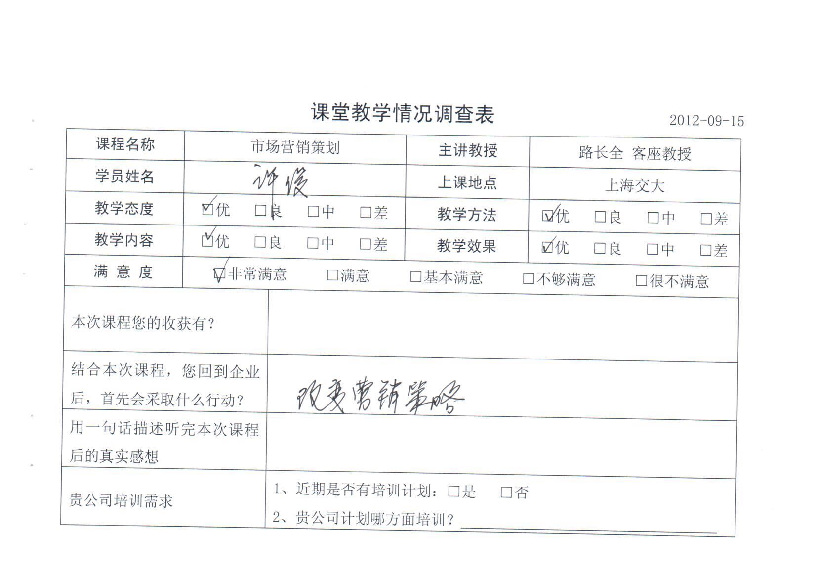 市場營銷策劃104