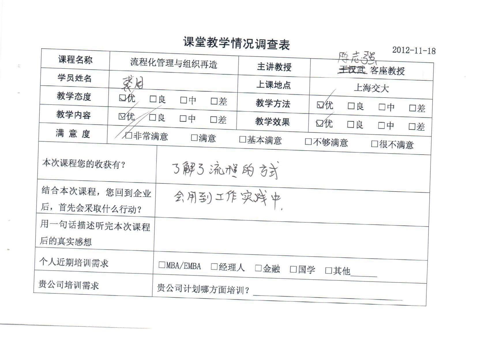 流程化管理與組織再造8