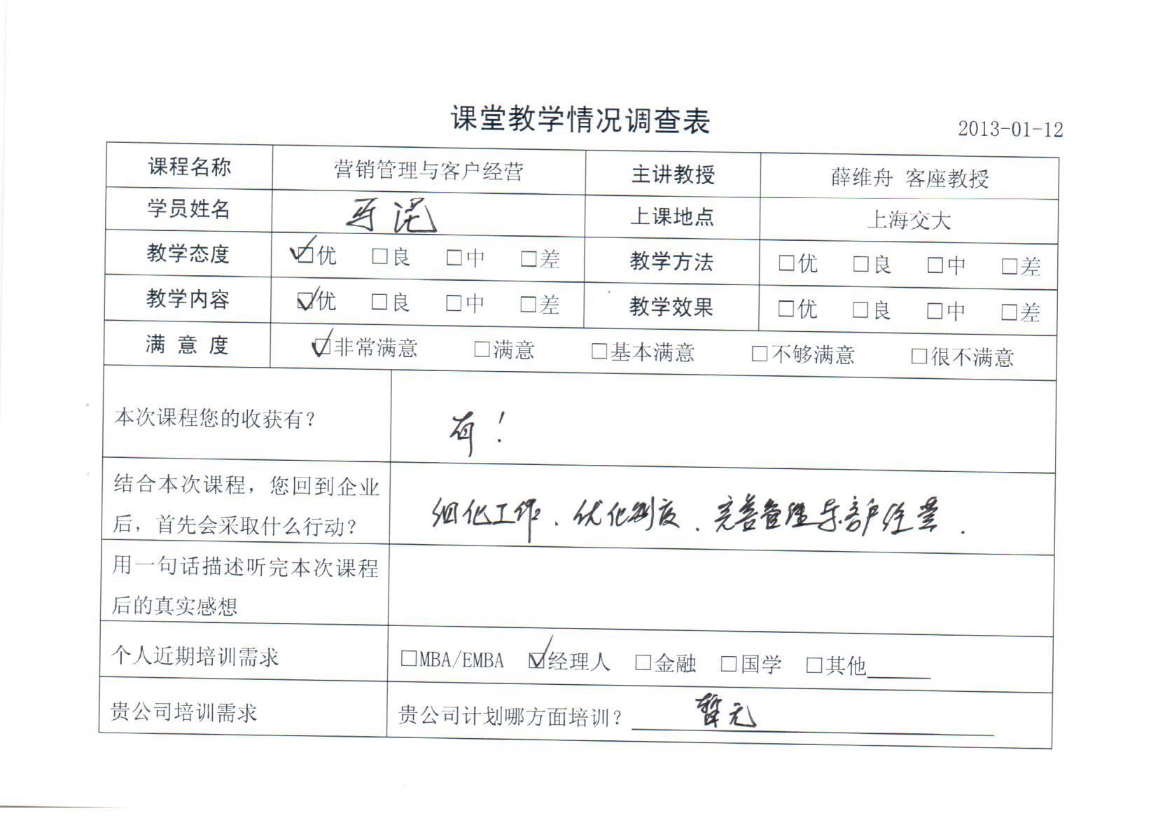 營銷管理與客戶經營17