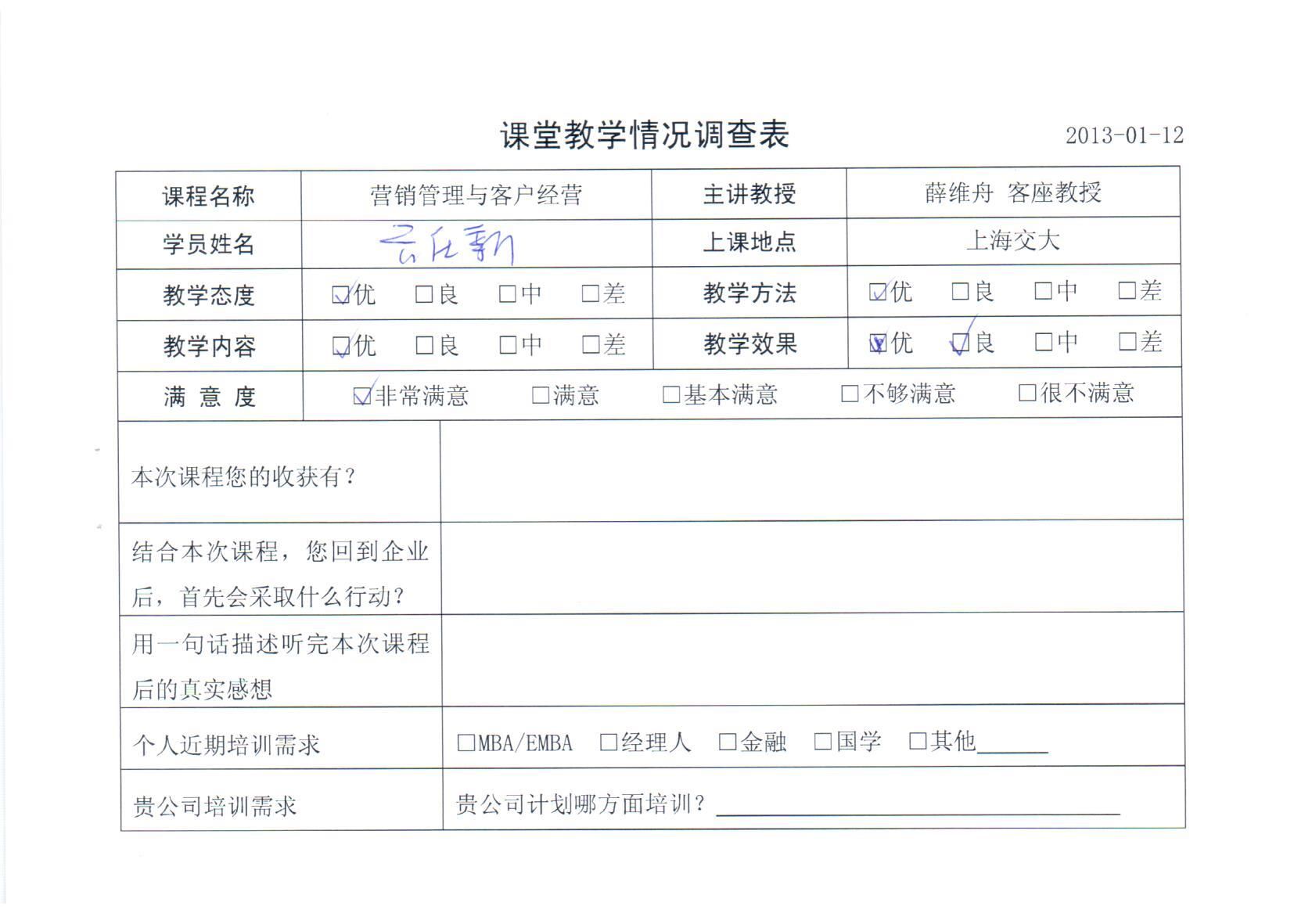 營銷管理與客戶經營22