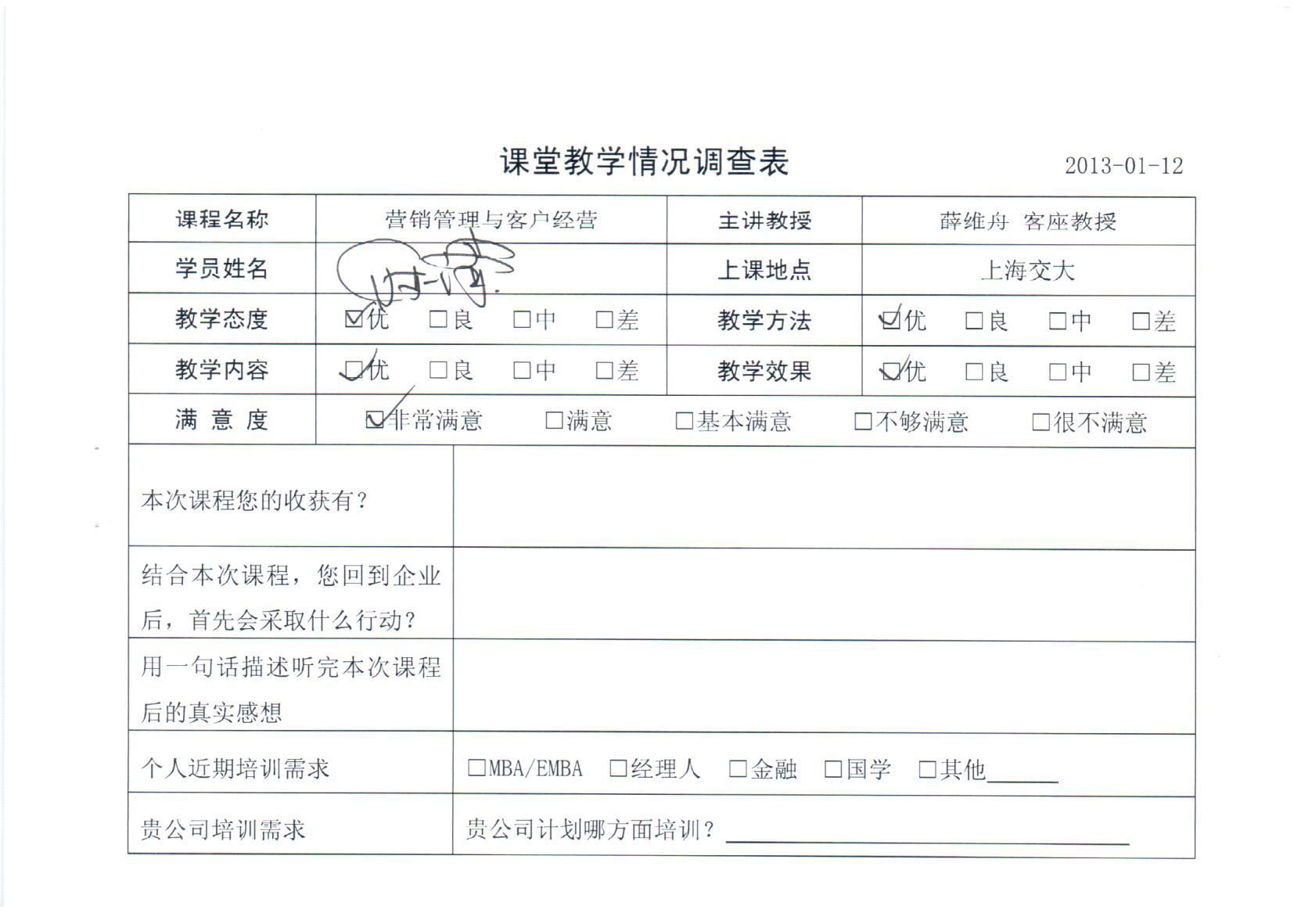 營銷管理與客戶經營25