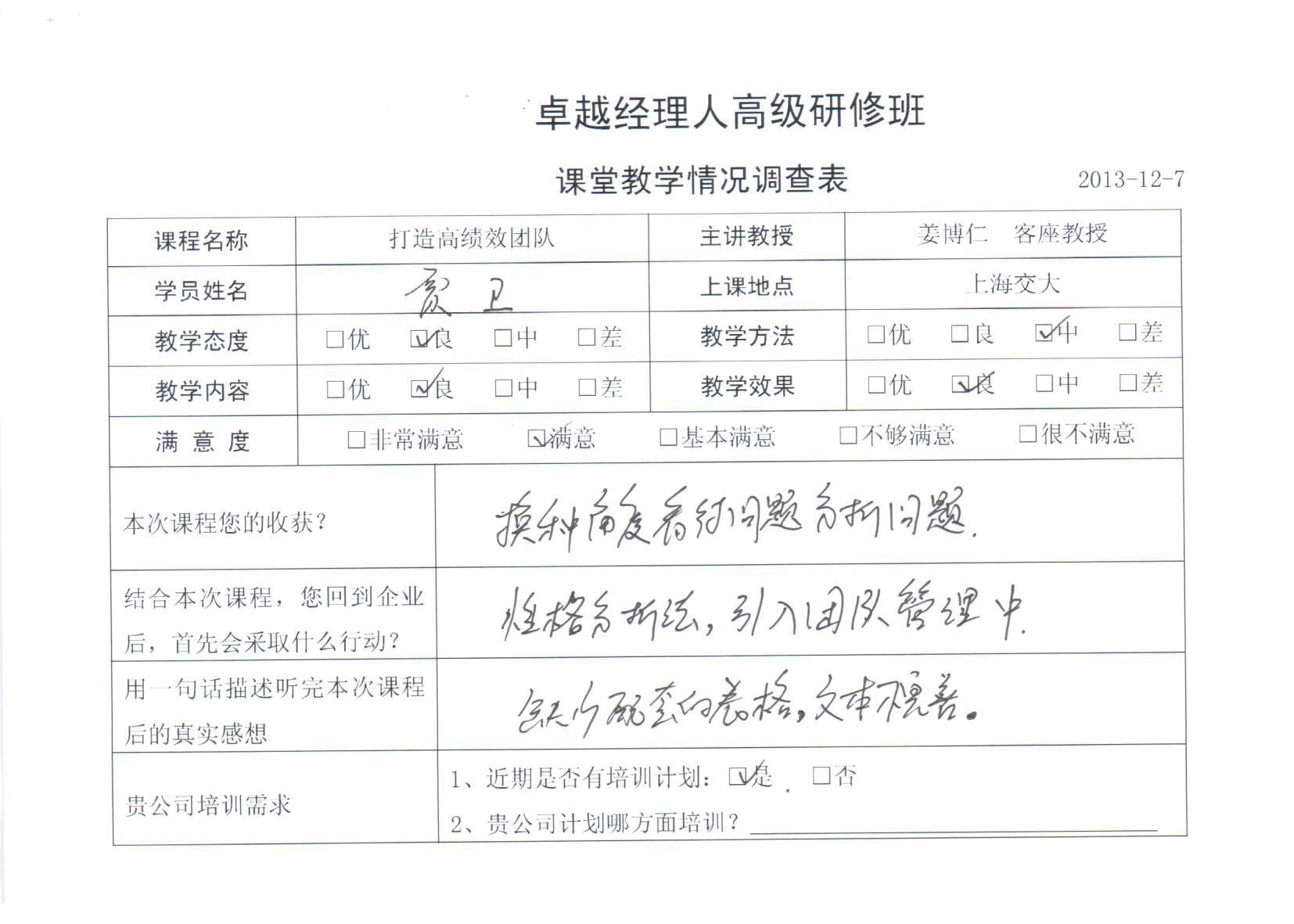 打造高績效團隊42