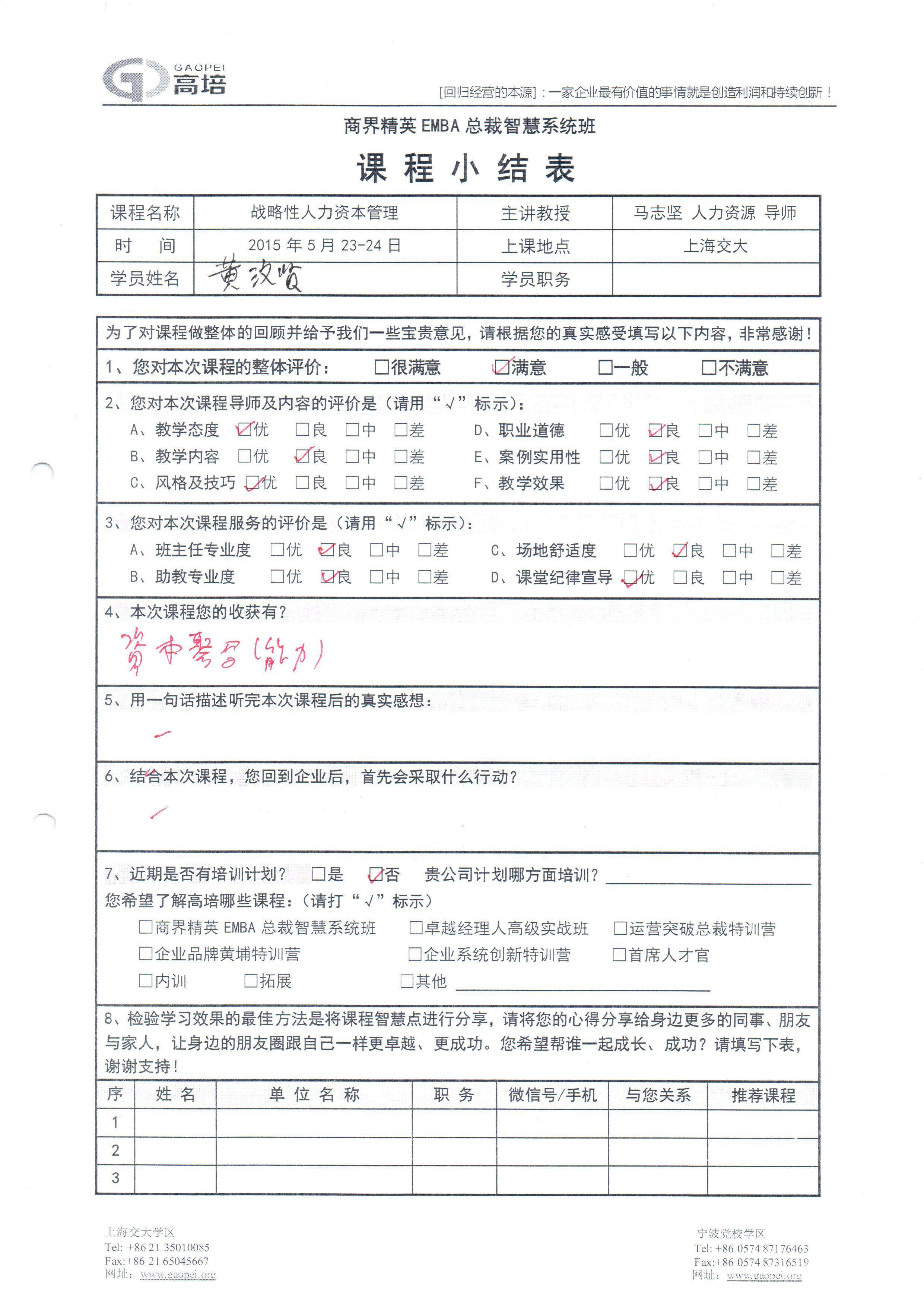 戰略性人力資本管理112