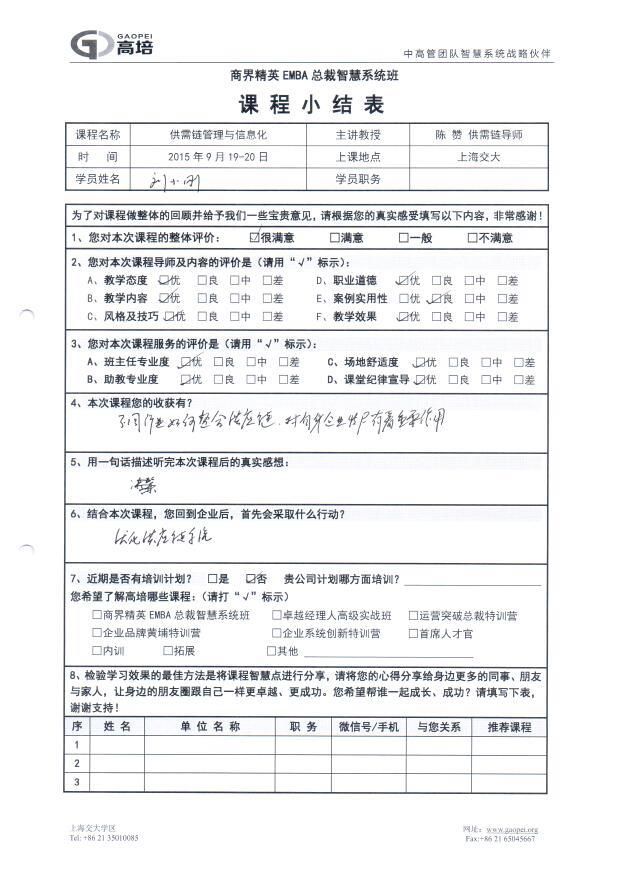 供需鏈管理與信息化61