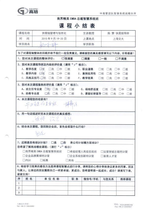 供需鏈管理與信息化66