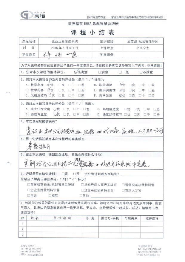 企業運營管控系統69