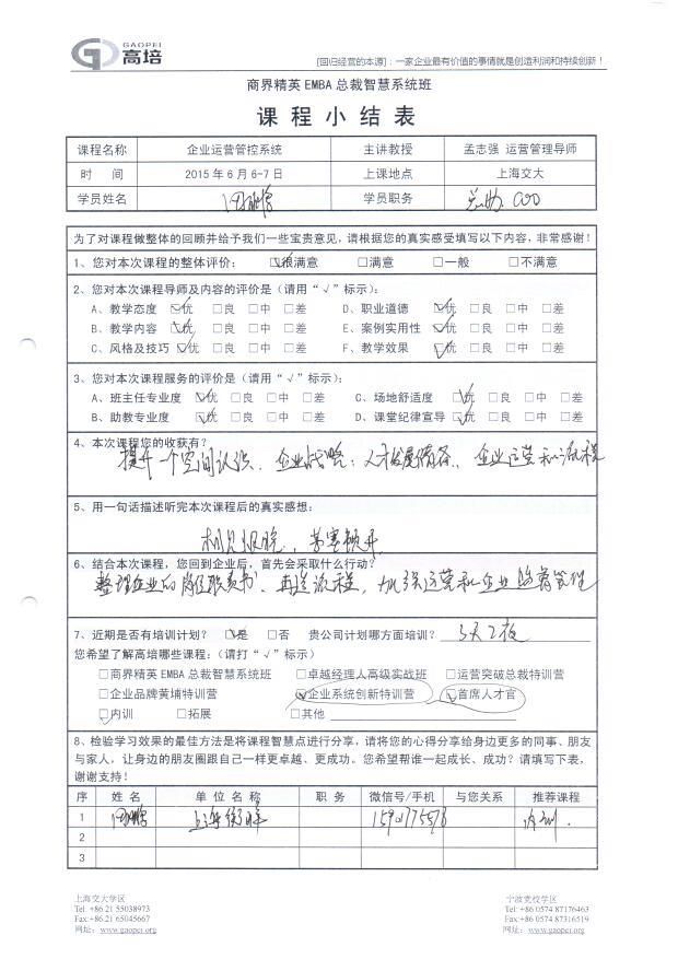 企業運營管控系統70