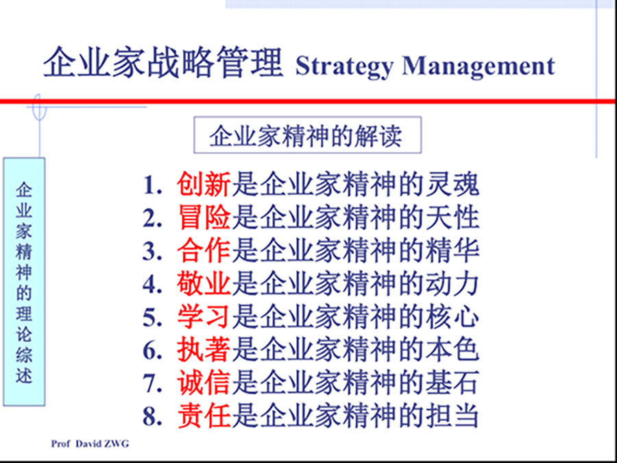 商界精英实战赢利系统之战略系统核心课程《企业家战略管理》