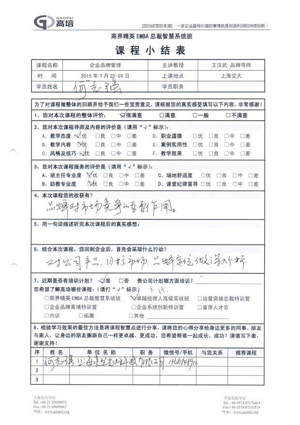 企業品牌管理43