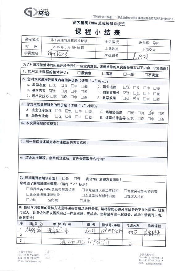 孫子兵法與總裁領袖智慧258