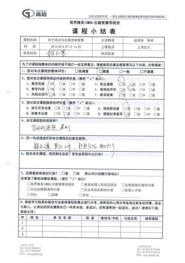 孫子兵法與總裁領袖智慧261