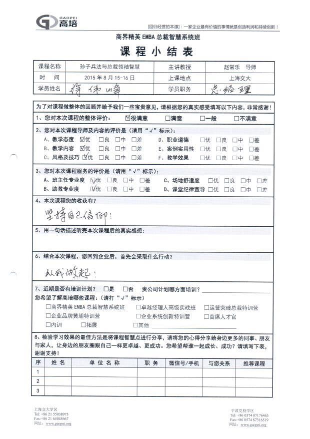 孫子兵法與總裁領袖智慧269