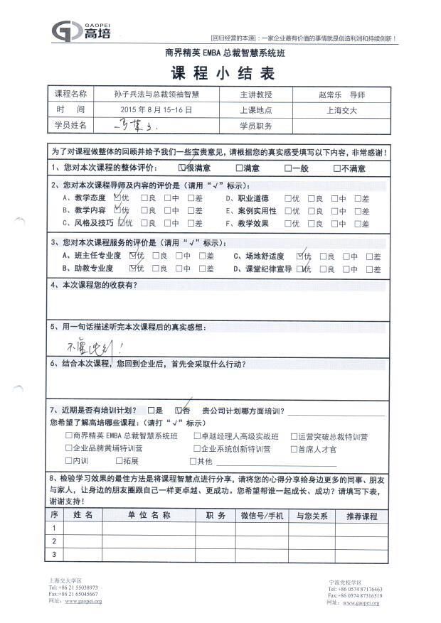 孫子兵法與總裁領袖智慧273