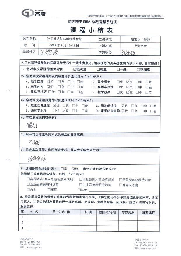 孫子兵法與總裁領袖智慧274