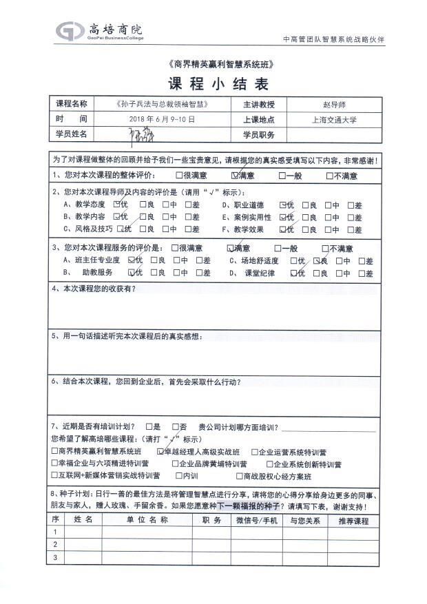 孫子兵法與總裁領袖智慧290