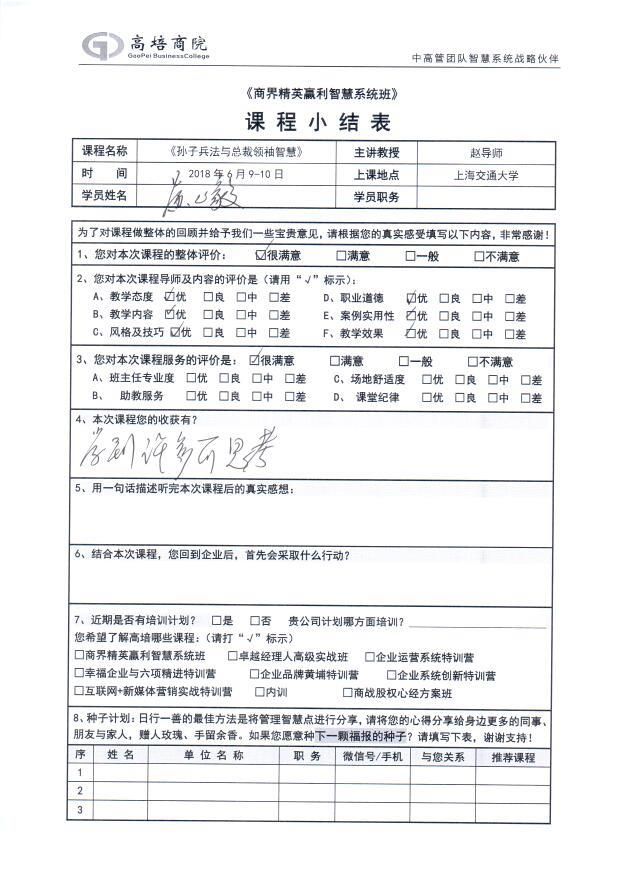 孫子兵法與總裁領袖智慧291