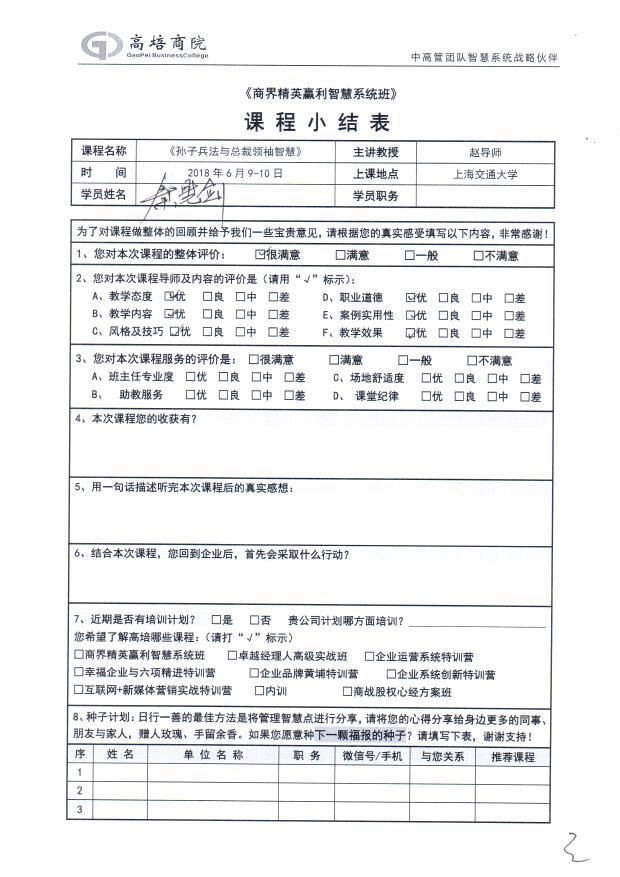 孫子兵法與總裁領袖智慧293