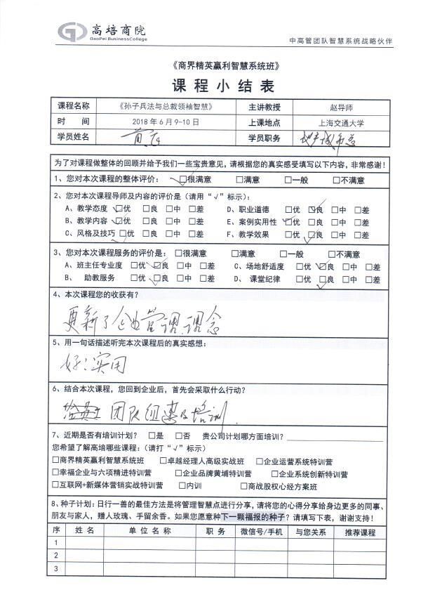 孫子兵法與總裁領袖智慧302