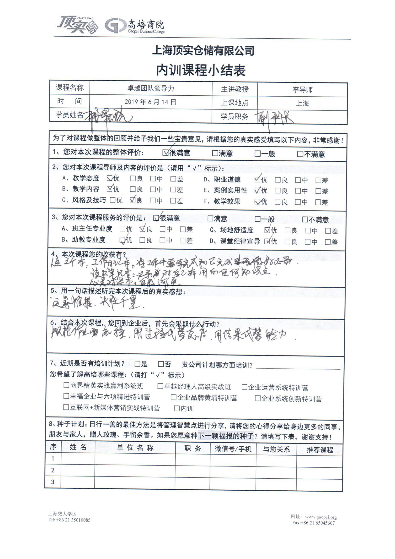 卓越團隊領導力241