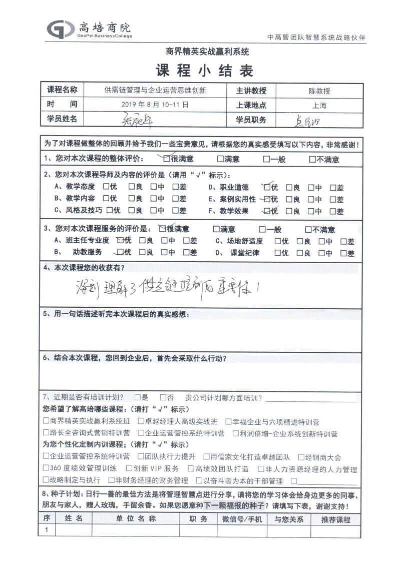 供需鏈管理與企業運營思維創新77