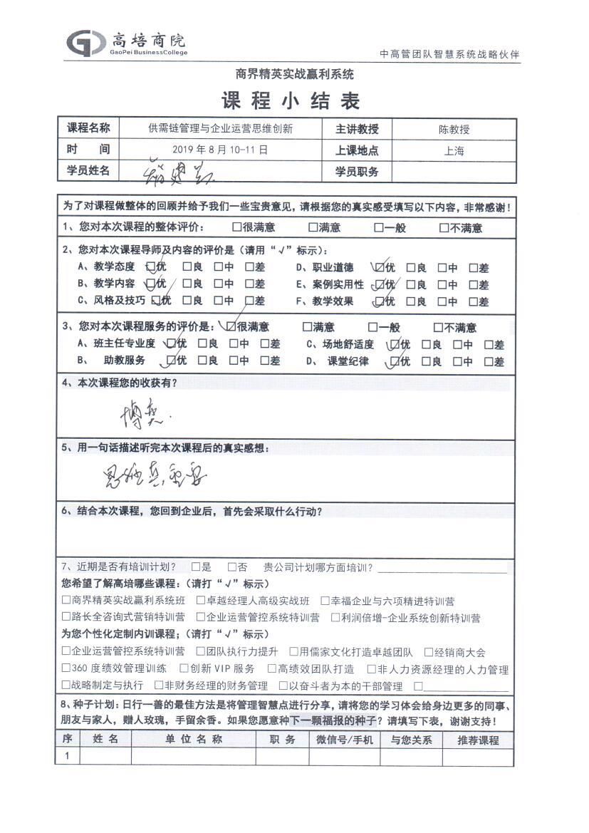 供需鏈管理與企業運營思維創新78