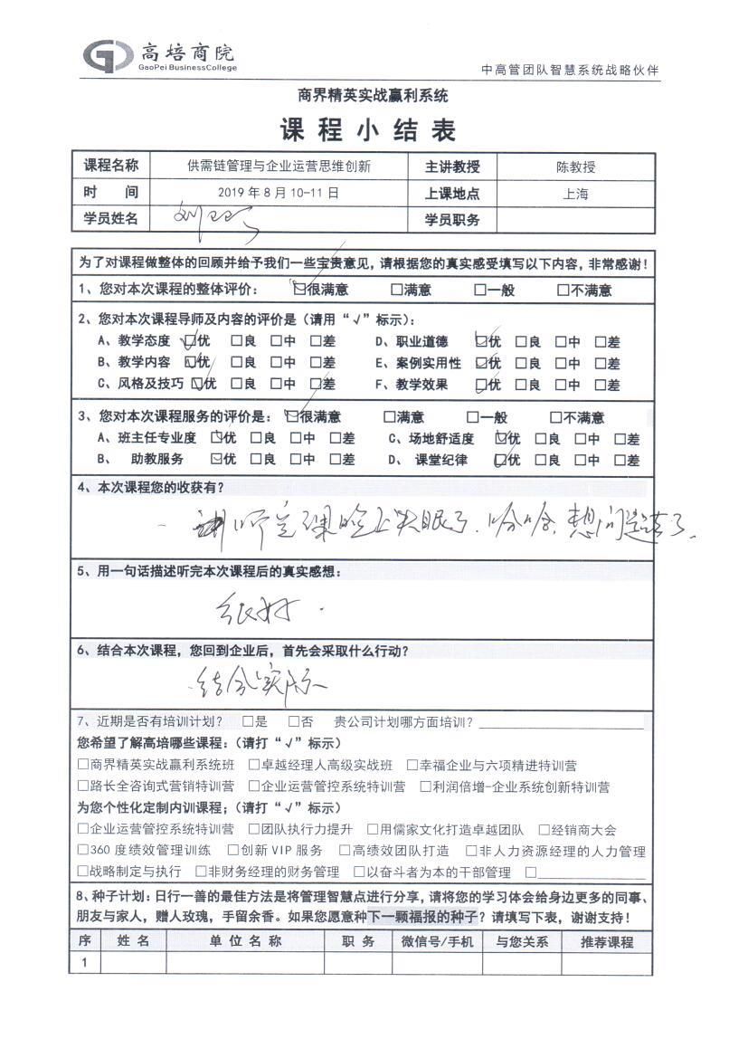 供需鏈管理與企業運營思維創新82