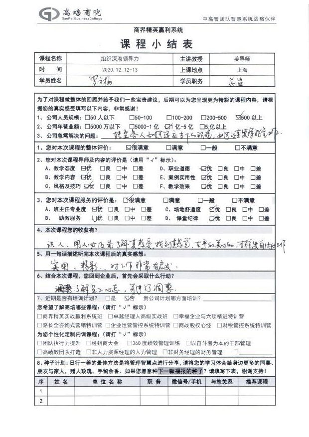 組織深海領導力160