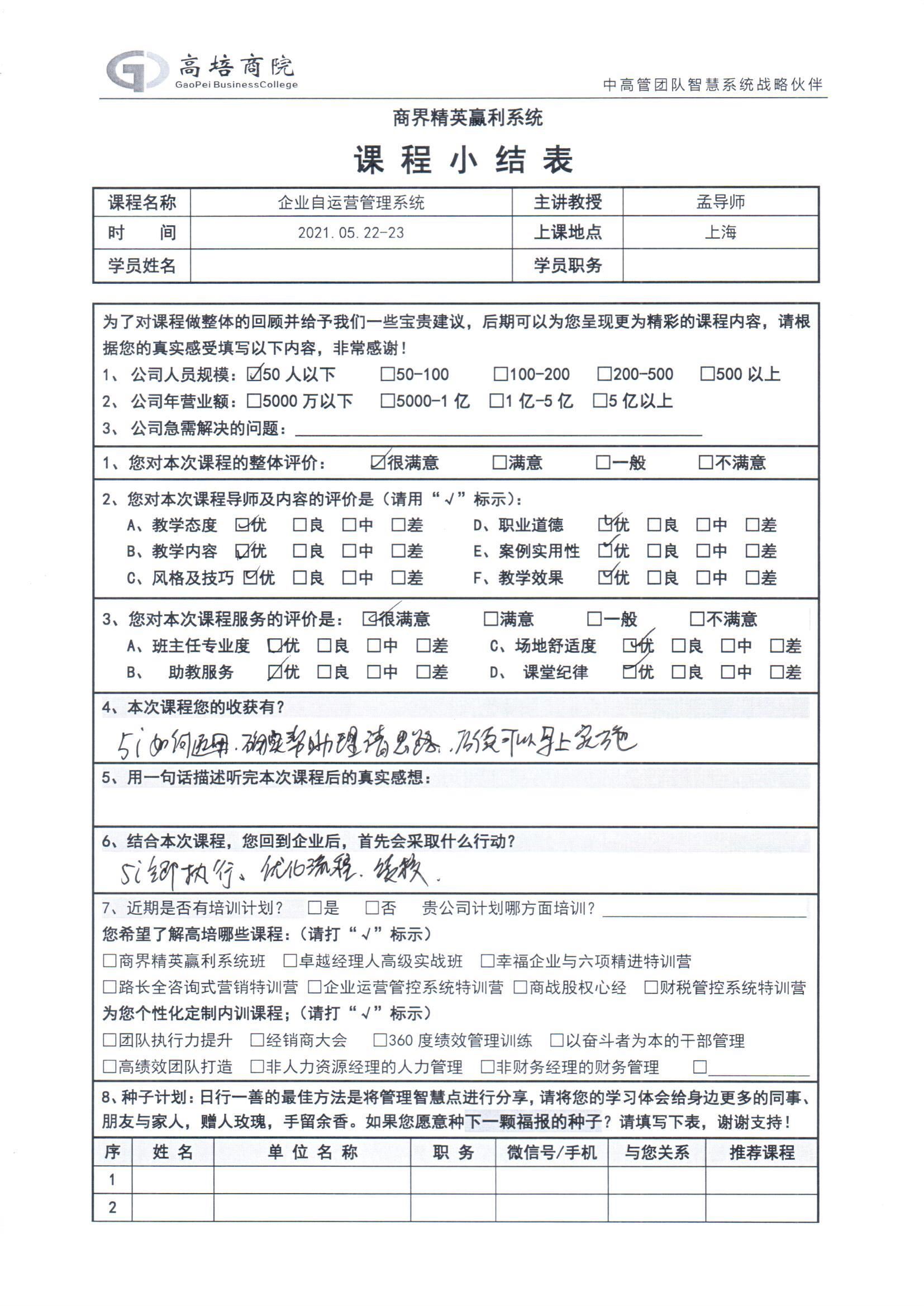 企業自運營管理系統119