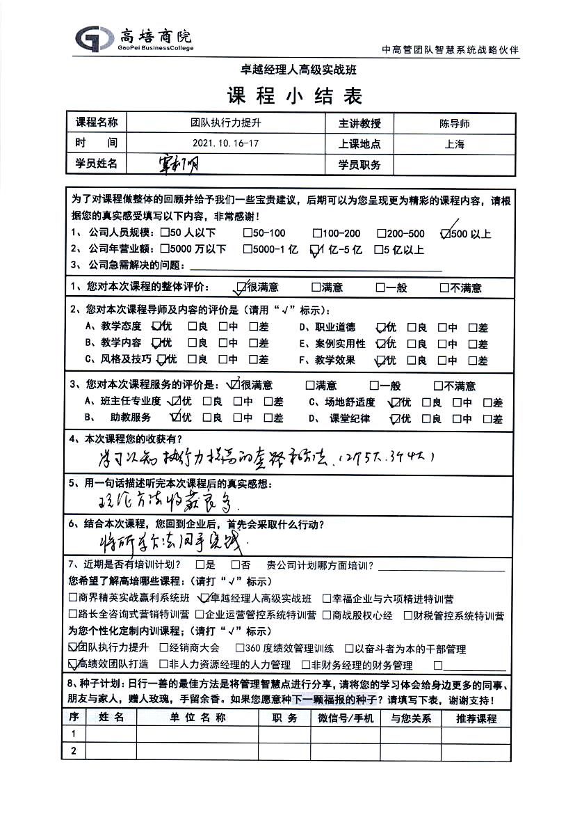 團(tuán)隊執(zhí)行力提升233