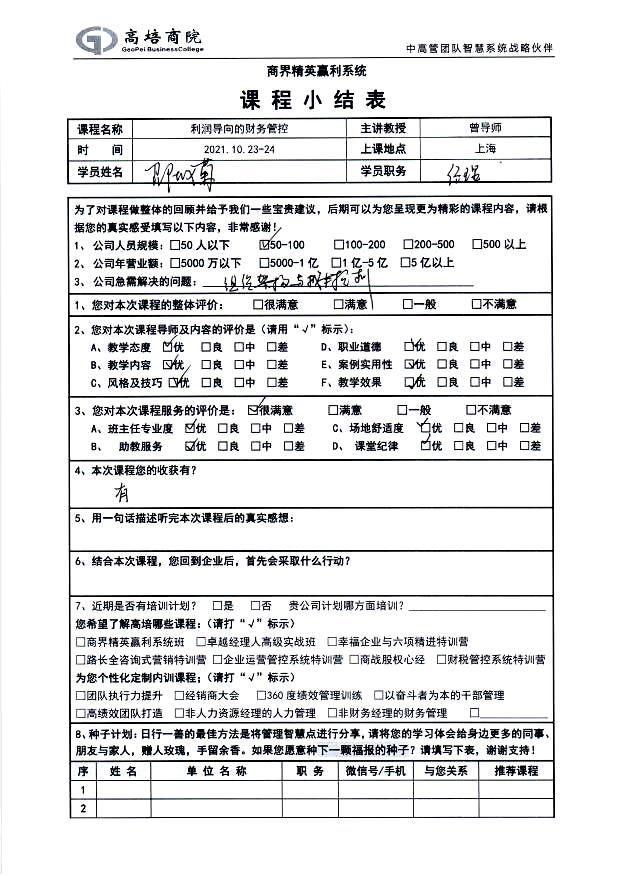 利潤導(dǎo)向的財(cái)務(wù)管控140