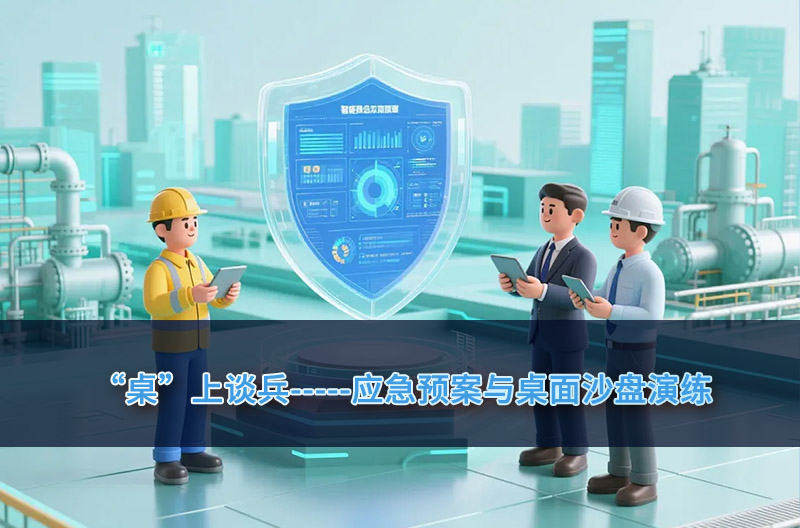 “桌”上谈兵-----应急预案与桌面沙盘演练
